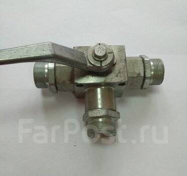 Кран штуцерный трехход. (пробка-Тобр. ) Ду 20 /Ру 16 536-35.692 ...