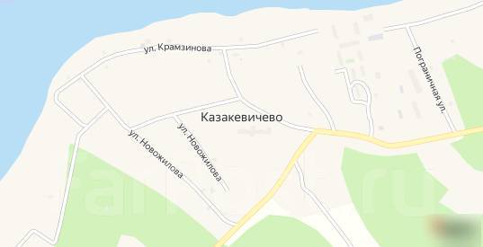 Казакевичево хабаровский край карта