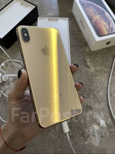 iPhone XS Золотой 64 Gb - Смартфоны и сотовые телефоны во Владивостоке