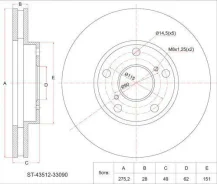 ���� ��������� SAT ST4351233090 ST4351233090 ����