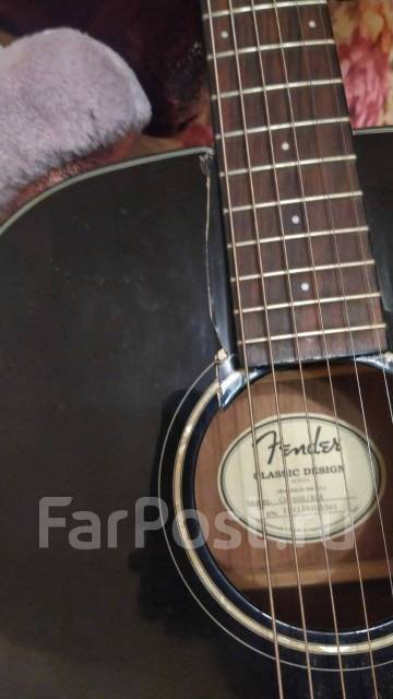 Акустическая гитара Fender cd-60s black, б/у, в наличии. Цена: 15 999 ...