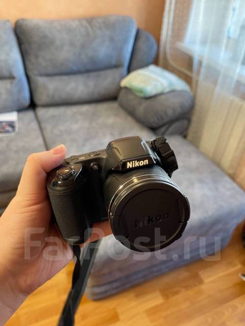 Продам фотоаппарат, Nikon Coolpix L340, б/у, в наличии. Цена: 000₽ во  Владивостоке