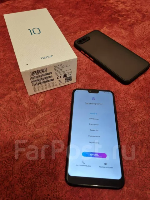 Honor 10. �/�, ������, 4G LTE, Dual-SIM, NFC ����