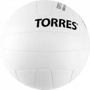 Мяч волейбольный TORRES Simple №5 бел черн фото