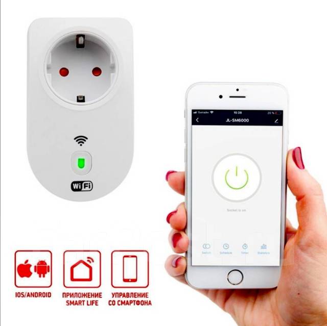 Умная розетка с Алисой и вольтметр,wi-fi WiFi, ваттметр xiaomi, новый ...