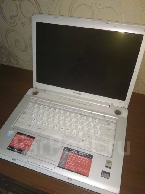 Toshiba Dynabook AX. 15.4", 1,9����, ��� 1024 ��, ���� 80���, WiFi: 1 ����