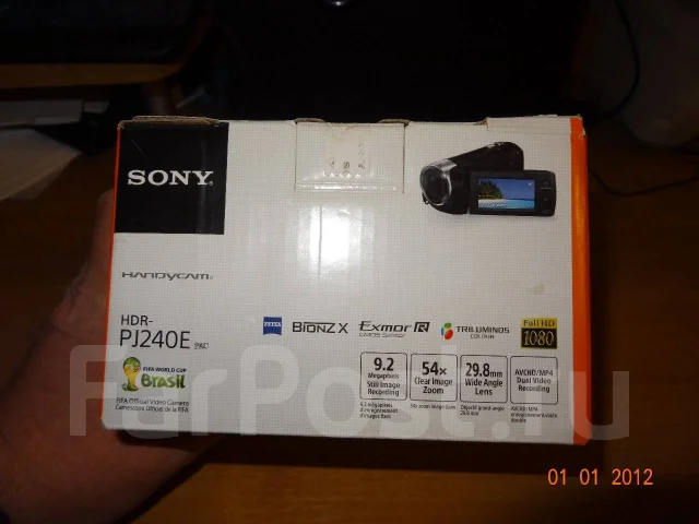 Sony HDR-PJ240E. 9 - 9.9 ��, � ���������� ����