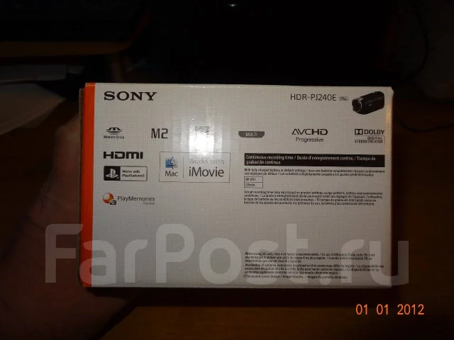 Sony HDR-PJ240E. 9 - 9.9 ��, � ���������� ����