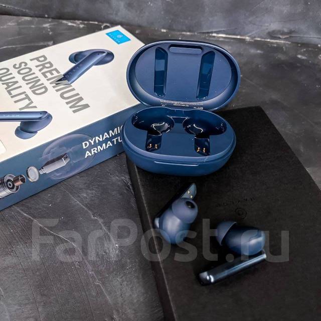 Наушники беспроводные Haylou W1 Синие - Наушники в Артеме