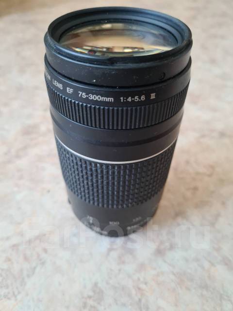 Продам объектив Canon 75-300mm.f/4-5.6, 58 мм, б/у, в наличии. Цена: 6 ...