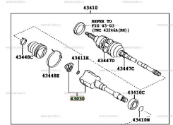 ��� ��������� Toyota 43030-30040 4303030040 ����