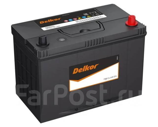 Аккумулятор Delkor 105D31L 90А/ч 750А - Аккумуляторы во Владивостоке