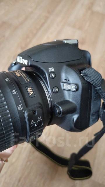 Фотоаппарат Nikon D3100 (с функцией видеосъёмки), 10 - 14.9, 3х, б/у, в ...