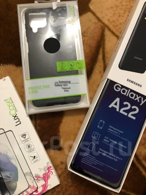 Samsung Galaxy A22. �����, ������, 4G LTE, NFC ����
