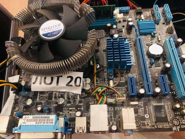 Материнская плата Asus m5a78l-m lx AM3+ + AMD FX-4100 4x3.6Ghz ЛОТ 20 ...