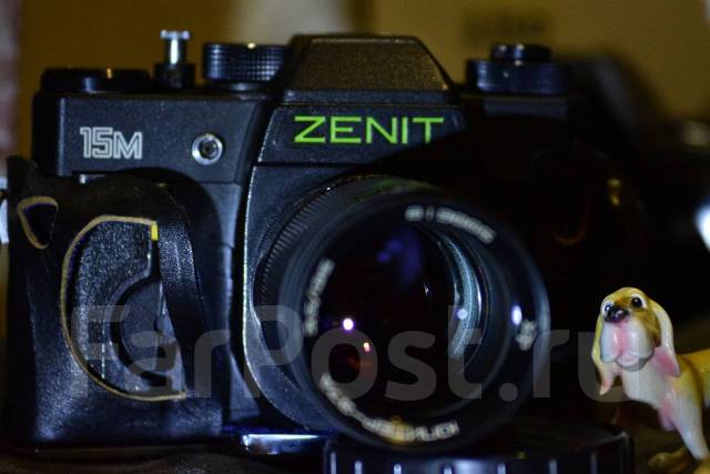 Редкий Zenit-15 + Seikanon 80-200mm f4.5. Как новый, зенит, 20 и более ...
