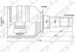 ���� ����� TO-560 Premio / Allion 01- / Auris / Corolla / 09- ZRE15# / ZZT251 SAT TO560 ����