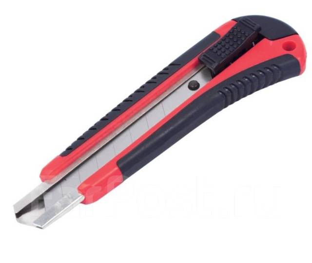 Нож технический 18 мм, мет. направляющая