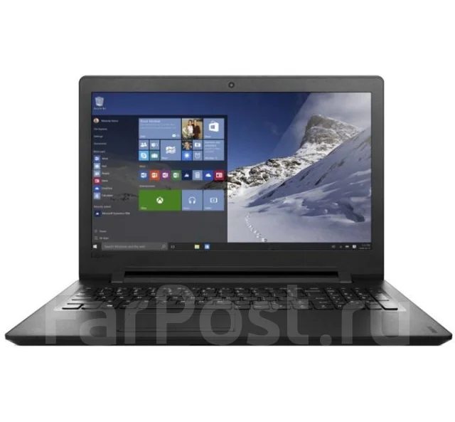 Lenovo IdeaPad 110. 15.6", 1,8����, ��� 8 ��, ���� 500���, WiFi: 1, Bluetooth: 1, ����������� �� 4��. ����