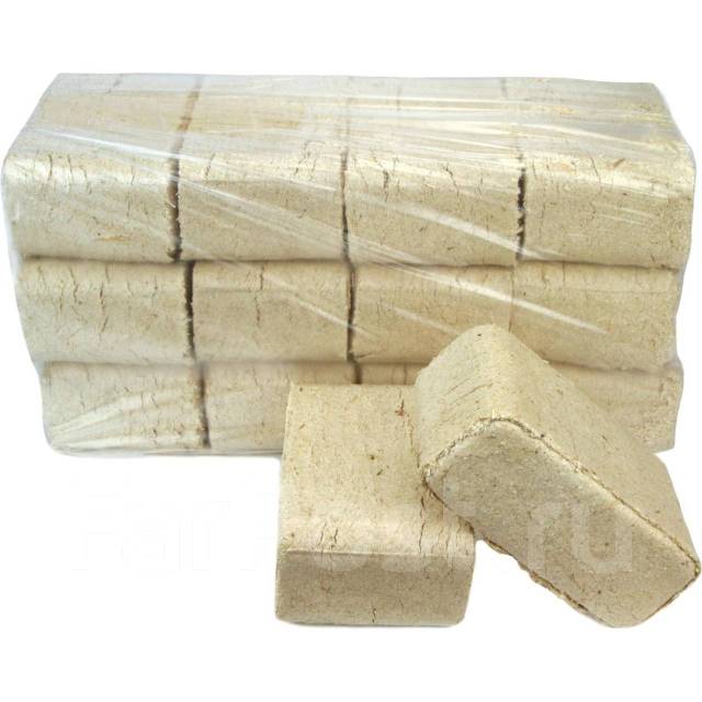 Топливные брикеты, в наличии. Цена: 237₽ в Хабаровске