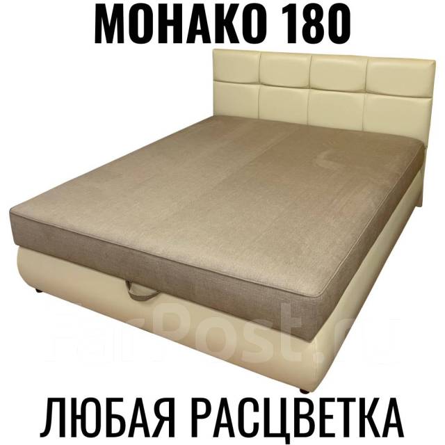 Двуспальная кровать 180 длина ширина 180