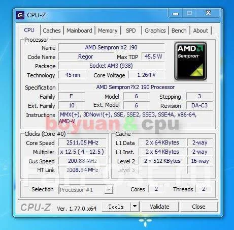 AMD Sempron X2 190 ����