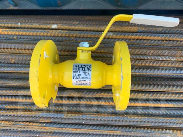 Кран шаровый фланцевый КШЦФ Ду25 Ру40 - Сантехника и водоснабжение во ...