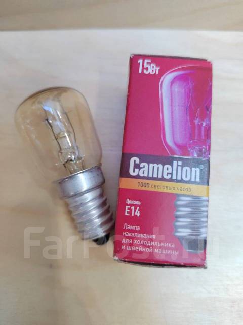 Лампа накаливания Е14 Camelion 15W/E14/220V - Свет и электрика во ...