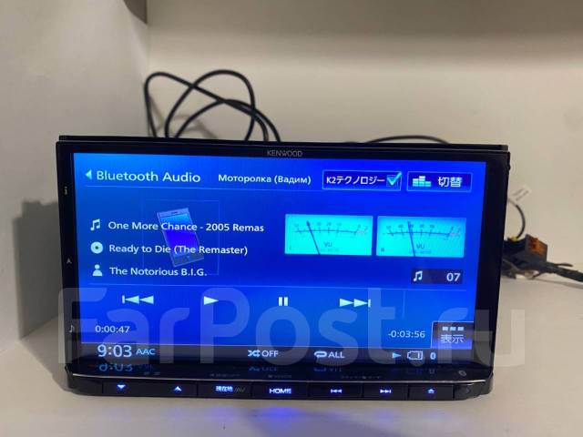 ☆MDV-M705W フルセグ Bluetooth ケンウッド カーナビ - カーナビ