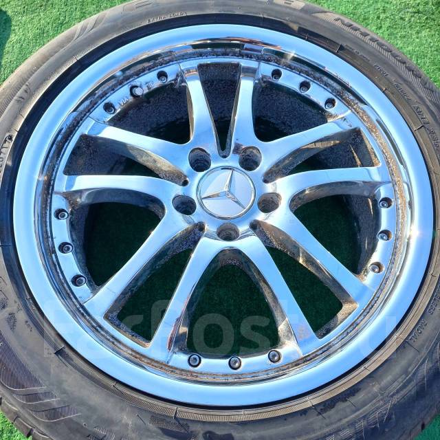 Диски литые Хром Mercedes R18, 5-112, 18", 1 шт, 5x112, 66,6 мм. 4 шт ...