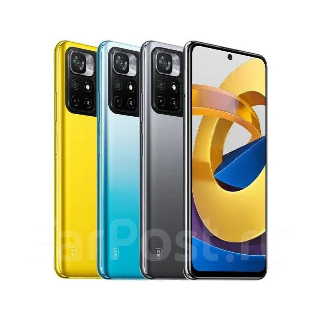 Xiaomi Poco M4 Pro 5G. �����, 64 ��, ������, 3G, 4G LTE, 5G, Dual-SIM, NFC ����