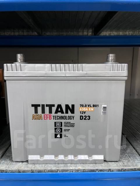 Аккумулятор titan asia standard