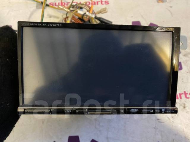 Магнитофон Alpine VIE-X075B1, 2 DIN — 178x100 мм, б/у, в наличии. Цена ...