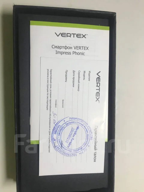Vertex Impress Phonic. �/�, ������, 4G LTE ����
