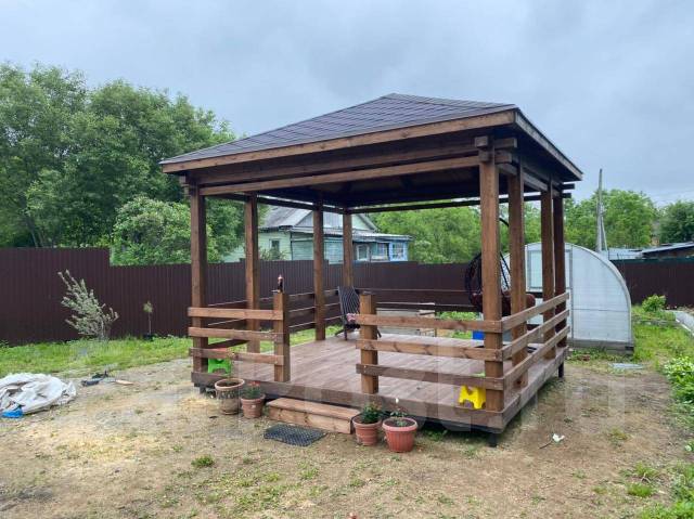 Услуги плотников (беседки, террасы, навесы) во Владивостоке