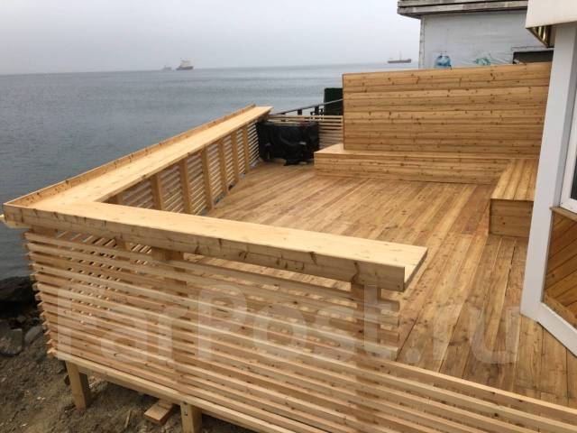 Услуги плотников (беседки, террасы, навесы) во Владивостоке