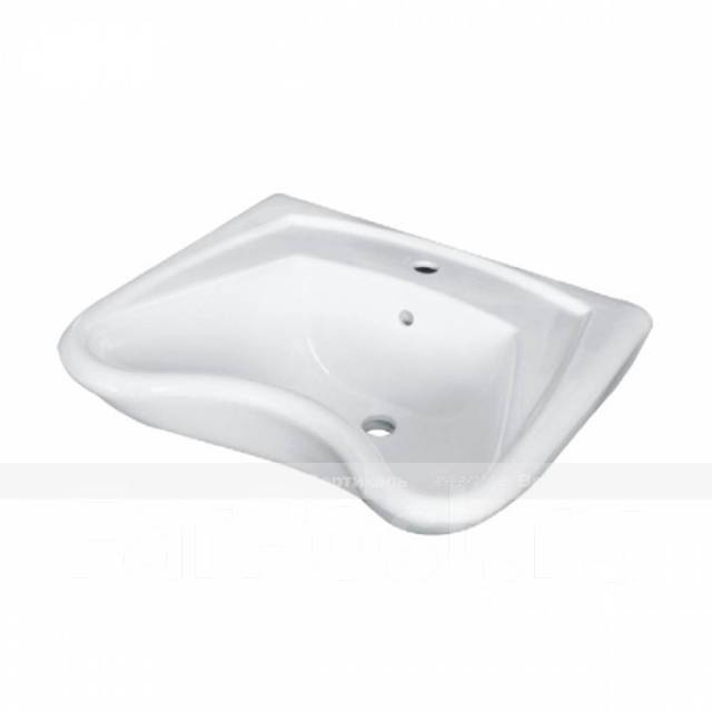 Раковина для инвалидов МГН с отверстием 630 x 550 x 220мм - Медицинская ...