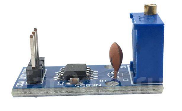 Модуль генератора импульсов с регулируемой частотой на базе NE555 ...