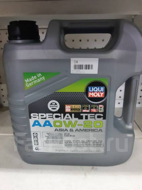 Special tec 0w 20. Liqui Moly Special Tec AA 0w-20.