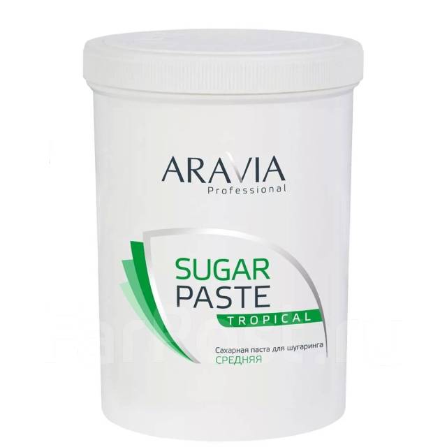 Сахарная паста aravia professional для депиляции легкая средней консистенции