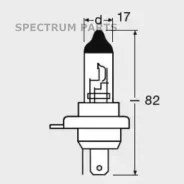 ����� H4 12V 60/55W P43t Original LINE �������� ������������ �/� (���) 1 ��. 64193 64193 ����