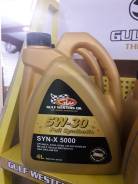 Gulf Western Oil Syn-X 5000. 5W-30, �������������, 4��. ����