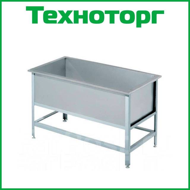 Ванна технологическая КВМ-100/53 1 (530*1000мм одинарная), новый, в ...