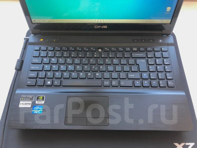 DNS Gamer. 15.6", 3,4����, ��� 8 ��, ���� 750���, WiFi: 1, Bluetooth: 1 ����