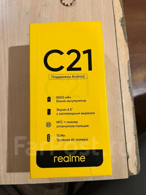 Realme C21. �����, ������, 4G LTE, Dual-SIM, NFC ����