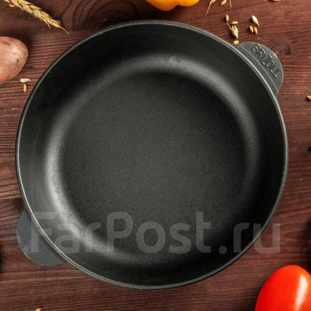 Сковорода чугунная 24см, новый, в наличии. Цена: 2 207₽ в Уссурийске