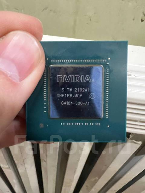 Чип для видеокарты rtx 3070 ga104-300 не рабочий, б/у, в наличии. Цена ...