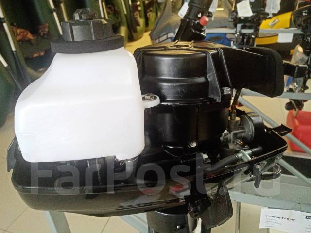 Лодочный мотор Hangkai 4.0HP (2-х тактный, V-72см3, вес 14кг), 4,00 л.с ...