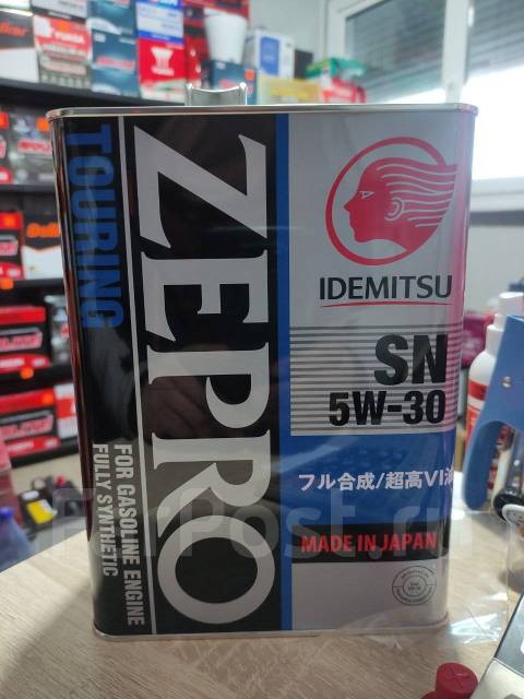 Масло моторное Idemitsu Zepro Touring 5W-30 SN/GF5, 4L, 4,00 л. SN ...