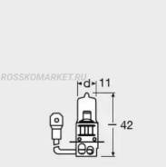  H3 12V 55W PK22s Original LINE   / () 1 . Osram 64151 64151 